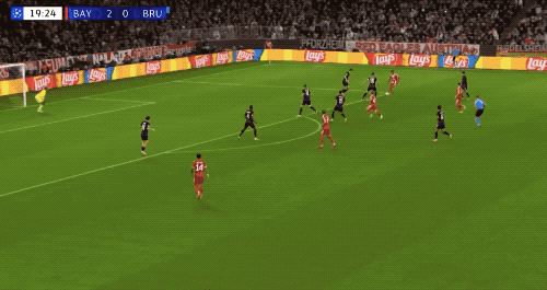 皮球击中门, 分钟 皮球击中门, 分钟